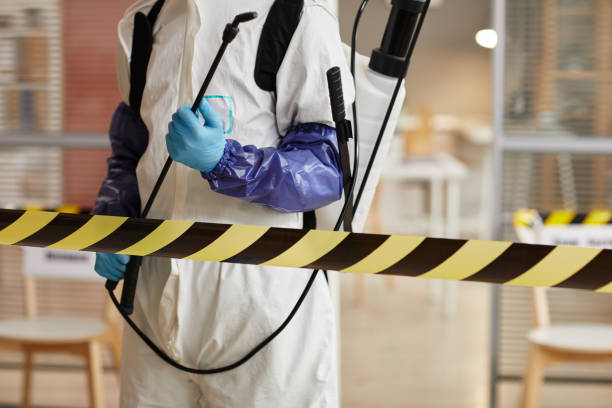 Professional Blood Cleanup technician working in Colts Neck, NJ